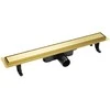 Dušo latakas Laveo Basso 2in1, 80 cm, Gold
