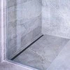 Dušo latakas Laveo Slim, 100 cm, Inox