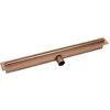 Dušo latakas Laveo Slim, 100 cm, Rose Gold