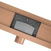 Dušo latakas REA Neox, Brushed Copper, 50 cm