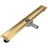 Dušo latakas REA Neox Pro, Brushed Gold, 60 cm