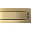 Dušo latakas REA Neox Pro, Brushed Gold, 100 cm