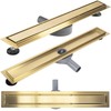 Dušo latakas REA Neox Pro, Brushed Gold, 70 cm