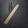 Dušo latakas REA Neox Pro, Brushed Gold, 80 cm