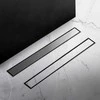Dušo latakas REA Neox Pro, Brushed Steel, 50 cm