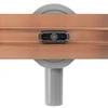 Dušo latakas REA Neox Slim Pro, Brushed Copper, 70 cm