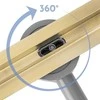 Dušo latakas REA Neox Slim Pro, Brushed Gold, 90 cm