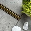 Dušo latakas REA Neox Slim Pro, Gold, 70 cm