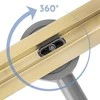 Dušo latakas REA Neox Slim Pro, Gold, 80 cm