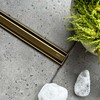 Dušo latakas REA Neox Slim Pro, Gold, 90 cm
