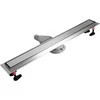 Dušo latakas REA Neox Superflow, Brushed Steel, 80 cm