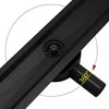Dušo latakas REA Pure Neo Pro, Juodas, 100 cm