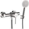 Dušo maišytuvas su dušo komplektu Kuchinox NOIA, BNK_241D, Brushed steel