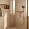 Dušo maišytuvo komplektas REA Arcos, Brushed Copper
