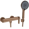 Dušo maišytuvo komplektas REA Arcos, Brushed Copper