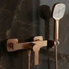 Dušo maišytuvo komplektas REA Argus, Brushed Copper