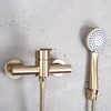 Dušo maišytuvo komplektas REA Ontario, Brushed Gold