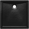 Dušo padėklas Besco Aquarius SlimLine Stone Effect New, 90 x 90 x 5,5 cm