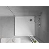 Dušo padėklas Mexen Flow Slim, kvadratinis, 90 x 90 cm, Baltas gloss
