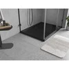 Dušo padėklas Mexen Flow Slim, stačiakampis, 90 x 130 cm, Juodas matt