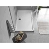 Dušo padėklas Mexen Flow Slim, stačiakampis, 90 x 140 cm, Baltas gloss