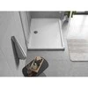 Dušo padėklas Mexen Flow Slim, stačiakampis, 85 x 95 cm, Baltas gloss