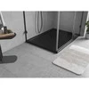 Dušo padėklas Mexen Flow Slim, stačiakampis, 85 x 95 cm, Juodas matt