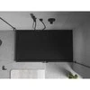 Dušo padėklas Mexen Flow Slim, stačiakampis, 80 x 160 cm, Juodas matt