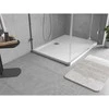 Dušo padėklas Mexen Flow Slim, stačiakampis, 80 x 90 cm, Baltas gloss