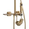 Dušo sistema REA Helix, Brushed Gold