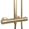 Dušo sistema su termostatu REA Tom, Brushed Gold