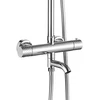Dušo-vonios sistema su termostatu REA Lungo Diamond, Chrome