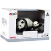 Dviejų figūrėlių rinkinys Panda su mažyliu