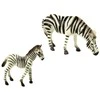 Dviejų figūrėlių rinkinys Zebras su jaunikliu