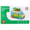 Edukacinis medinis automobilis su priedais