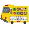 Edukacinis pianinas "Autobusas" vaikams, geltonas