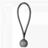 Elastinė guma su burbuliuku Bradas BUNGEE CORD BALL, 20 cm, 10 vnt., balta