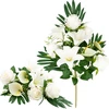 Elegantiška gėlių puokštė, 55 cm