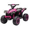 Elektrinis keturratis vaikams Quad HL568, rožinis