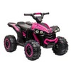 Elektrinis keturratis vaikams Quad HL568, rožinis