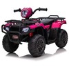 Elektrinis keturratis vaikams Quad JC915, rožinis