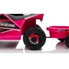 Elektrinis keturratis vaikams Quad XMX630T su priekaba, rožinis