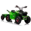 Elektrinis keturratis vaikams Quad XMX630T su priekaba, žalias