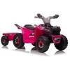 Elektrinis keturratis vaikams Quad XMX630T su priekaba, rožinis