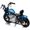 Elektrinis motociklas A9902 36V, mėlynas