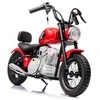 Elektrinis motociklas A9902 36V, raudonas