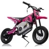 Elektrinis motociklas Cross Bike A9901 36V, rožinis