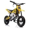 Elektrinis motociklas Cross Bike A9901 36V, geltonas