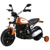 Elektrinis motociklas Street BOB, oranžinis