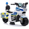 Elektrinis motociklas vaikams Police TR1912, baltas